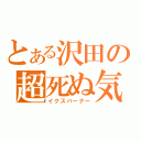 とある沢田の超死ぬ気（イクスバーナー）