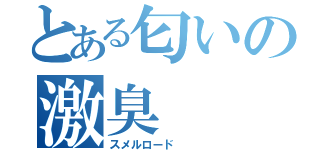 とある匂いの激臭　（スメルロード　　　）