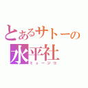 とあるサトーの水平社（ミュージコ）