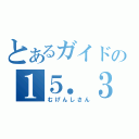 とあるガイドの１５．３（むげんしさん）