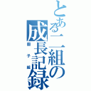 とある二組の成長記録（園子組）