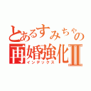 とあるすみちゃんの再婚強化年間Ⅱ（インデックス）