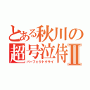 とある秋川の超号泣侍Ⅱ（パーフェクトクライ）