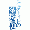 とあるトイレの多機能便座（ウォシュレット）