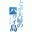 とある夫婦のハワイ島（ケッコンシキ）