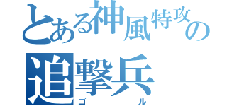 とある神風特攻の追撃兵（ゴ　ル）