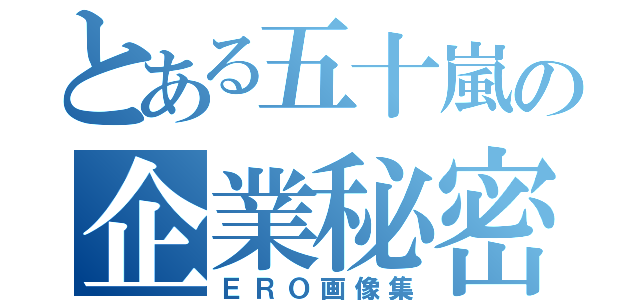 とある五十嵐の企業秘密（ＥＲＯ画像集）