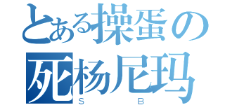 とある操蛋の死杨尼玛（ＳＢ）