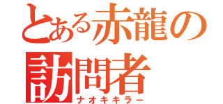 とある赤龍の訪問者（ナオキキラー）