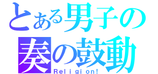 とある男子の奏の鼓動（Ｒｅｌｉｇｉｏｎ！）