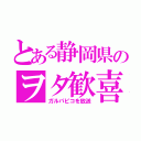 とある静岡県のヲタ歓喜（ガルパピコを放送）