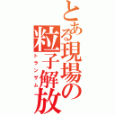 とある現場の粒子解放（トランザム）