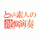 とある素人の鍵盤演奏（耳テロ）