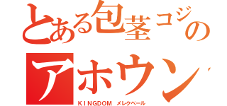 とある包茎コジキのアホウンコライス（ＫＩＮＧＤＯＭ メレクベール）