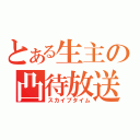 とある生主の凸待放送（スカイプタイム）