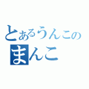 とあるうんこのまんこ（）