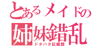 とあるメイドの姉妹錯乱（ドタバタ紅魔館）