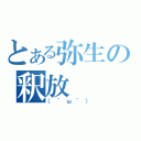 とある弥生の釈放（（´ω｀））