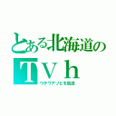 とある北海道のＴＶｈ（ウチワアソビを放送）