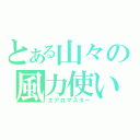 とある山々の風力使い（エアロマスター）