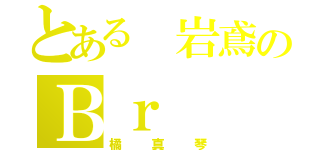 とある 岩鳶のＢｒ（橘真琴）