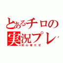 とあるチロの実況プレイ（初心者だぜ）