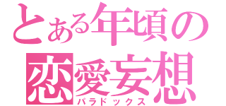 とある年頃の恋愛妄想（パラドックス）