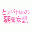 とある年頃の恋愛妄想（パラドックス）