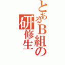 とあるＢ組の研修生（）