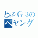 とあるＧ３のペヤング（）