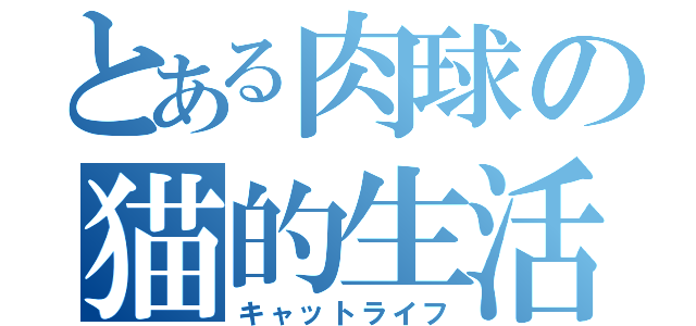 とある肉球の猫的生活（キャットライフ）