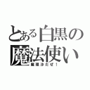 とある白黒の魔法使い（魔理沙だぜ！）