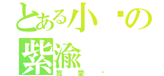 とある小敁の紫渝（我愛妳）