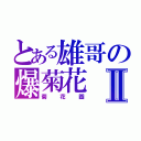 とある雄哥の爆菊花Ⅱ（菊花圖）