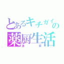 とあるキチガイの薬厨生活（清原）