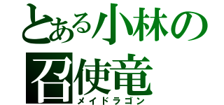 とある小林の召使竜（メイドラゴン）