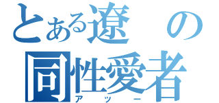 とある遼の同性愛者（アッー）