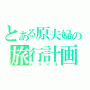 とある原夫婦の旅行計画（トラベル）