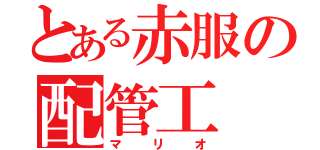 とある赤服の配管工（マリオ）