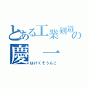 とある工業剣道の慶 一 郎 （はげくそうんこ）