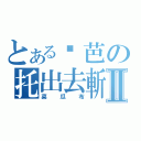 とある姬芭の托出去斬Ⅱ（菜瓜布）