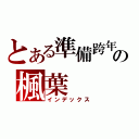 とある準備跨年の楓葉（インデックス）