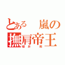 とある　嵐の撫肩帝王（櫻井　翔）