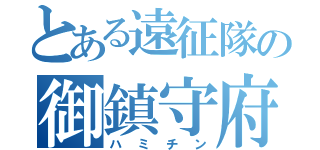 とある遠征隊の御鎮守府（ハミチン）