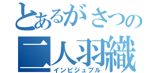 とあるがさつの二人羽織（インビジュブル）