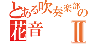 とある吹奏楽部の花音Ⅱ（）