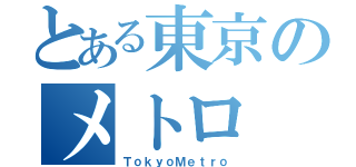 とある東京のメトロ（ＴｏｋｙｏＭｅｔｒｏ）