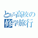 とある高校の修学旅行（）