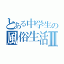 とある中学生の風俗生活Ⅱ（）