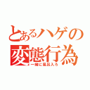 とあるハゲの変態行為（一緒に風呂入ろ）